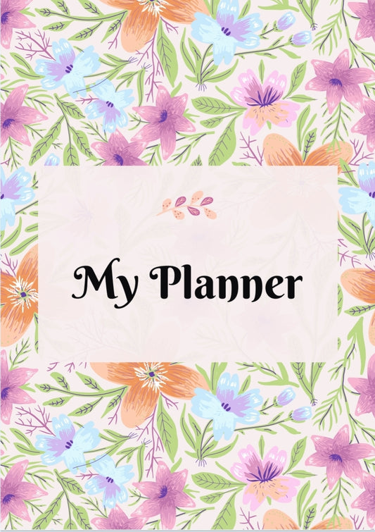 Floral My Planner