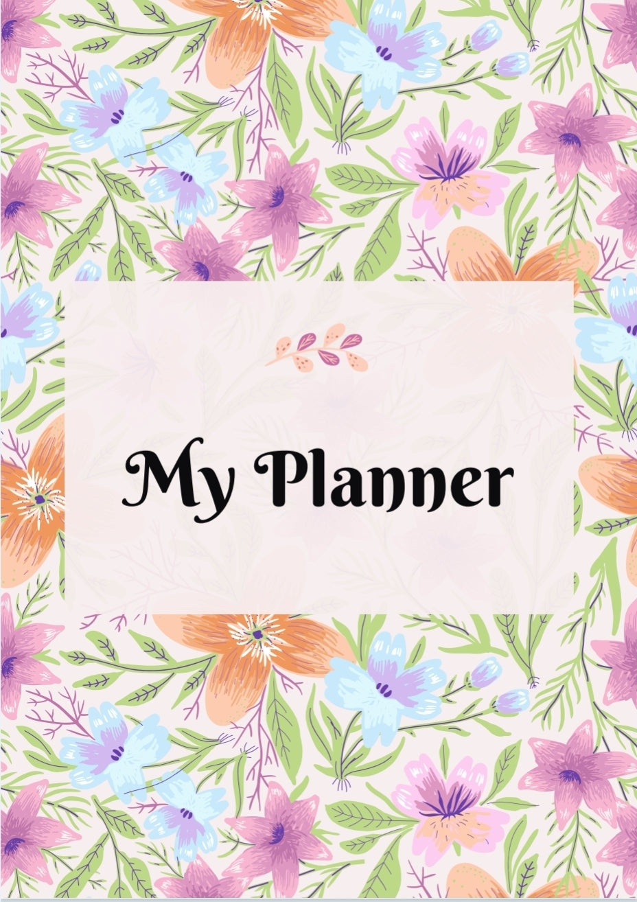 Floral My Planner